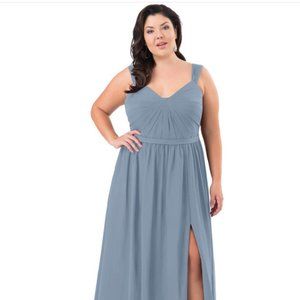 Dusty Blue Bridesmaid Dress